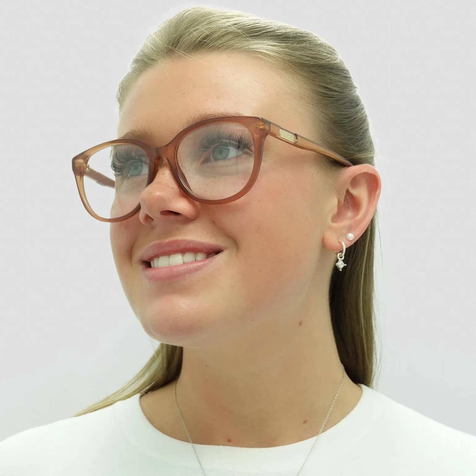 Gucci Glasses Frames GG0791O 002 Brown Women