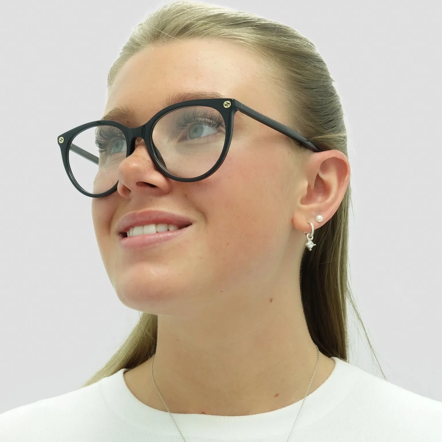 Gucci Glasses Frames GG0093O 001 Black Women