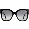 Gucci Sunglasses GG0459S 001 Black Grey Gradient
