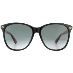 Gucci Sunglasses GG0024S 003 Black Brown Grey Gradient