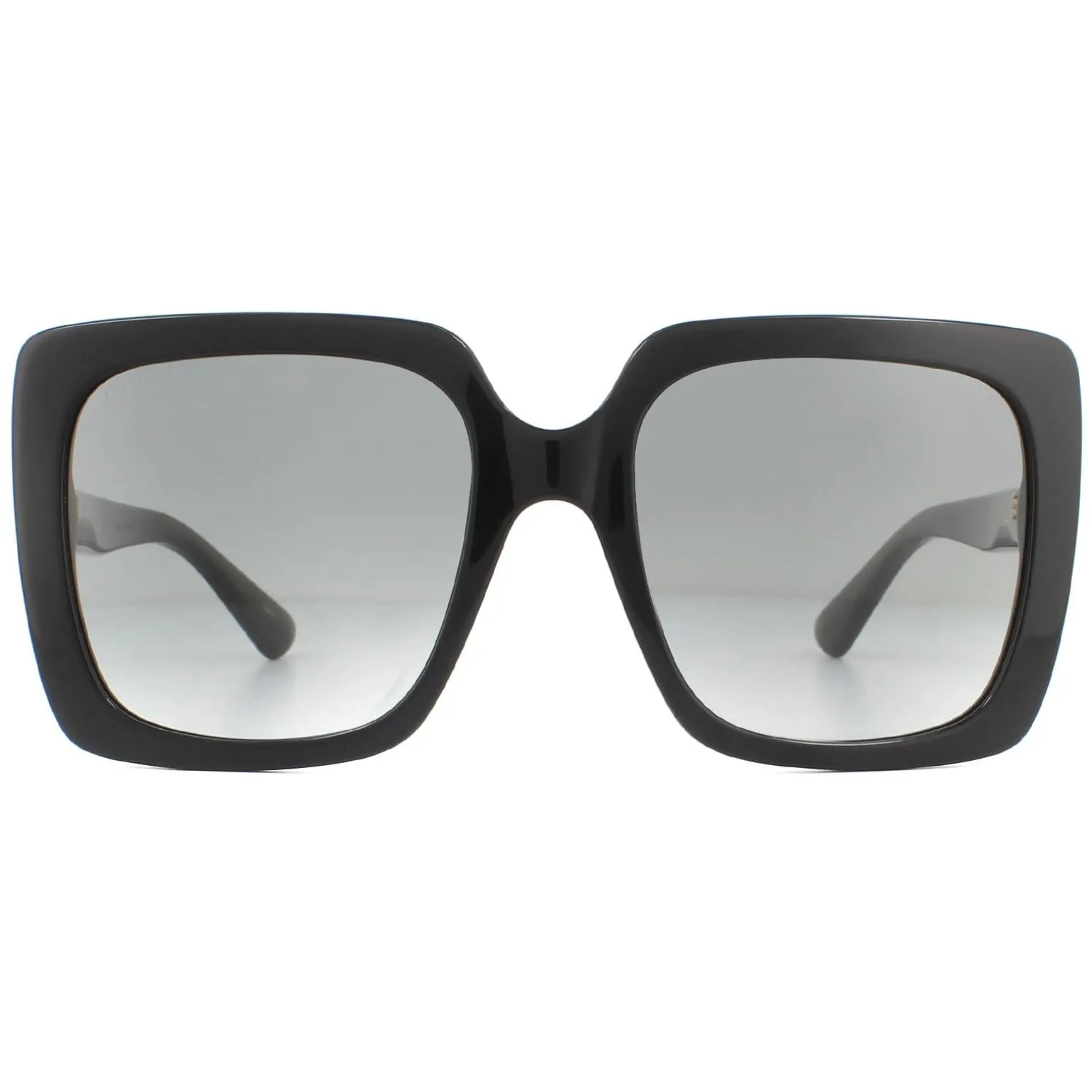 Gucci Sunglasses GG0418S 001 Black Grey Gradient