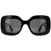 Gucci Sunglasses GG1695S 001 Black with Silver Grey