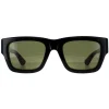 Gucci Sunglasses GG1668S 003 Black with Green and Red Green