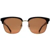 Gucci Sunglasses GG0382S 002 Black and Gold Brown