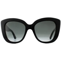 Gucci Sunglasses GG0327S 001 Black Grey Gradient