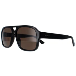 Gucci Sunglasses GG1342S 002 Black Brown Polarised