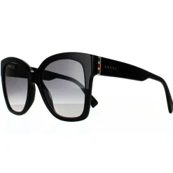 Gucci Sunglasses GG0459S 001 Black Grey Gradient