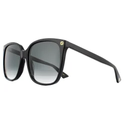 Gucci Sunglasses GG0022S 001 Black Grey Gradient