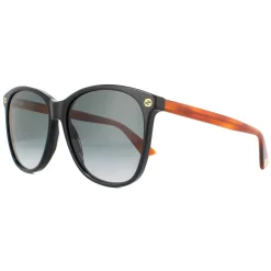 Gucci Sunglasses GG0024S 003 Black Brown Grey Gradient