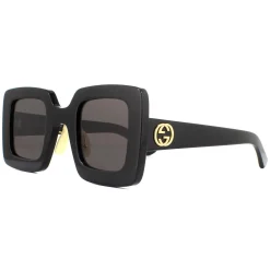 Gucci Sunglasses GG0780S 005 Black Grey