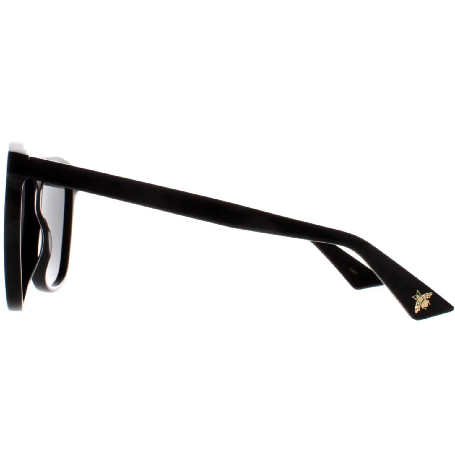 Gucci Sunglasses GG0024S 001 Black Grey