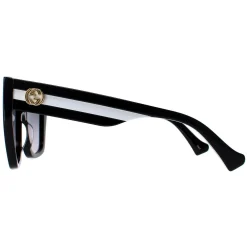 Gucci Sunglasses GG1300S 004 Black Grey Gradient