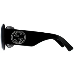 Gucci Sunglasses GG1695S 001 Black with Silver Grey