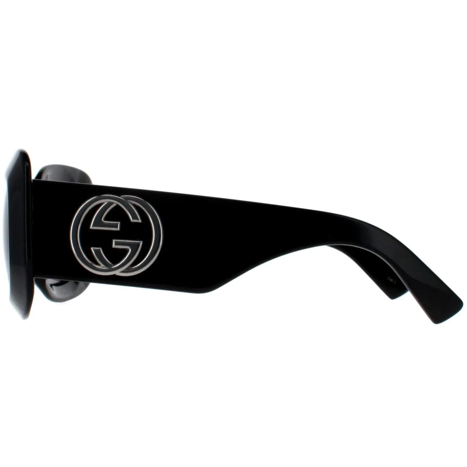 Gucci Sunglasses GG1695S 001 Black with Silver Grey