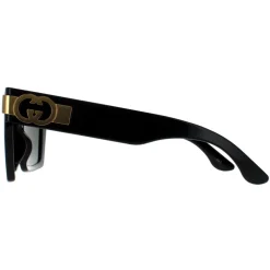 Gucci Sunglasses GG1689S 001 Black with Gold Grey