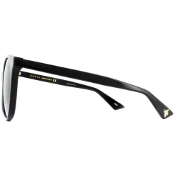 Gucci Sunglasses GG0091S 001 Black Grey Gradient