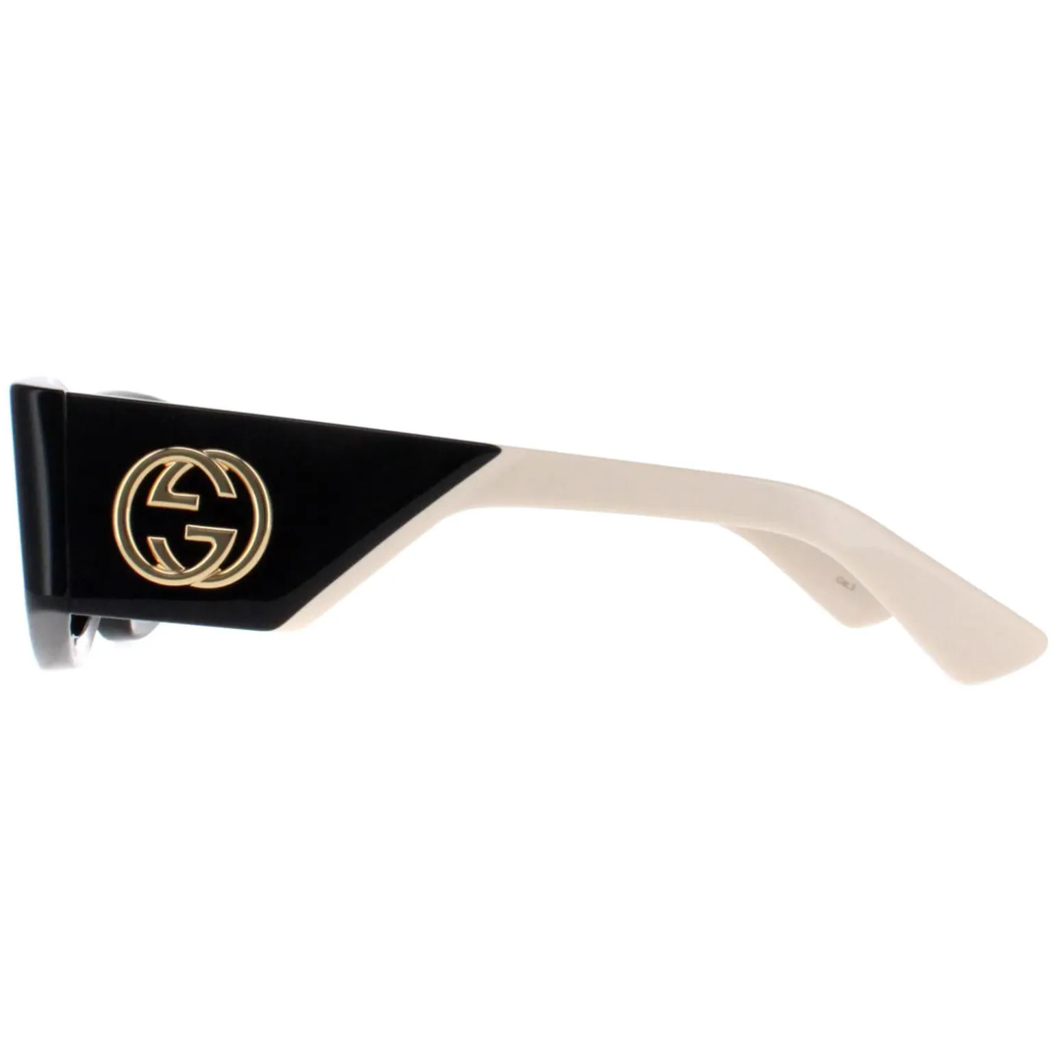 Gucci Sunglasses GG1664S 001 Black with Ivory Grey