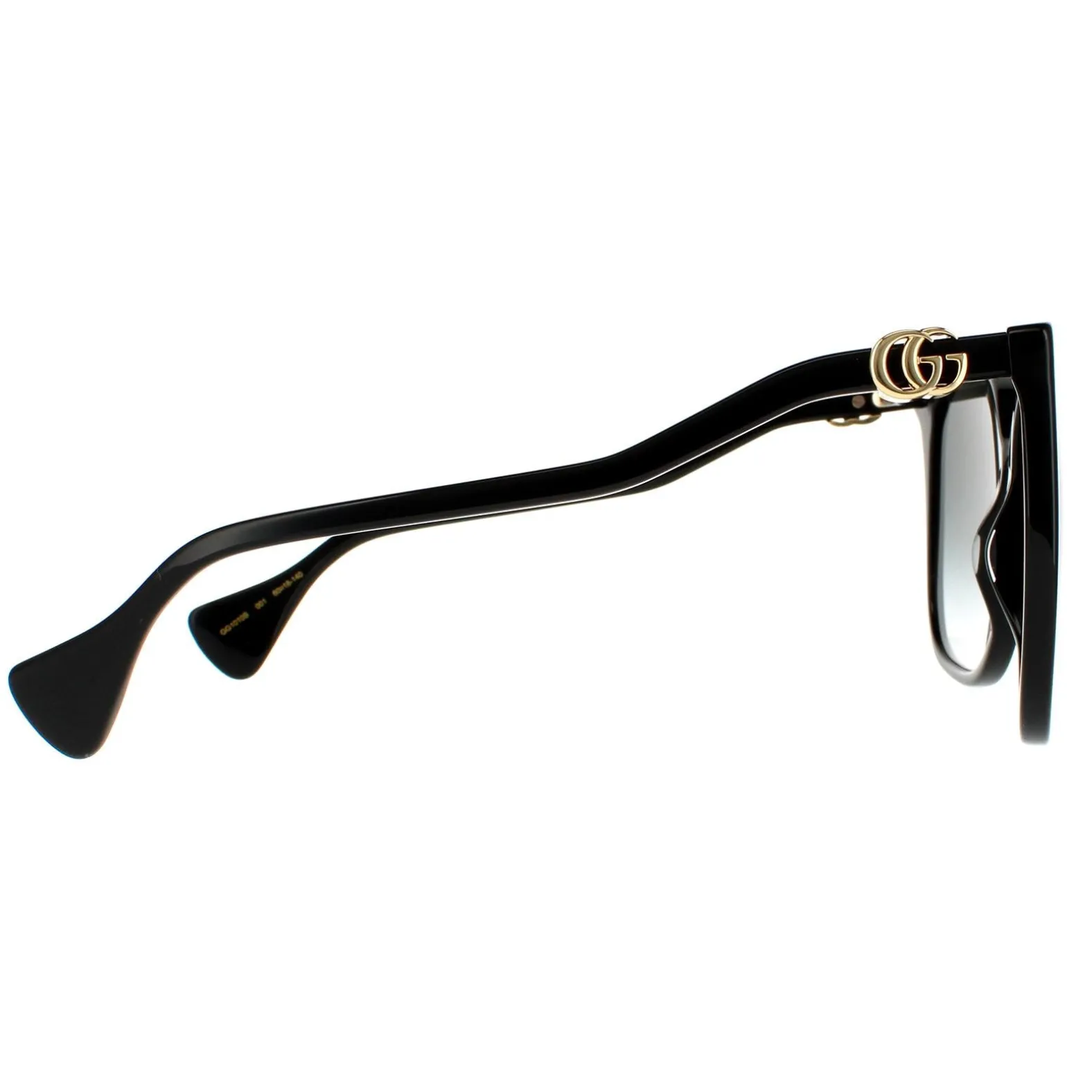 Gucci Sunglasses GG1010S 001 Black Grey