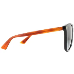 Gucci Sunglasses GG0024S 003 Black Brown Grey Gradient