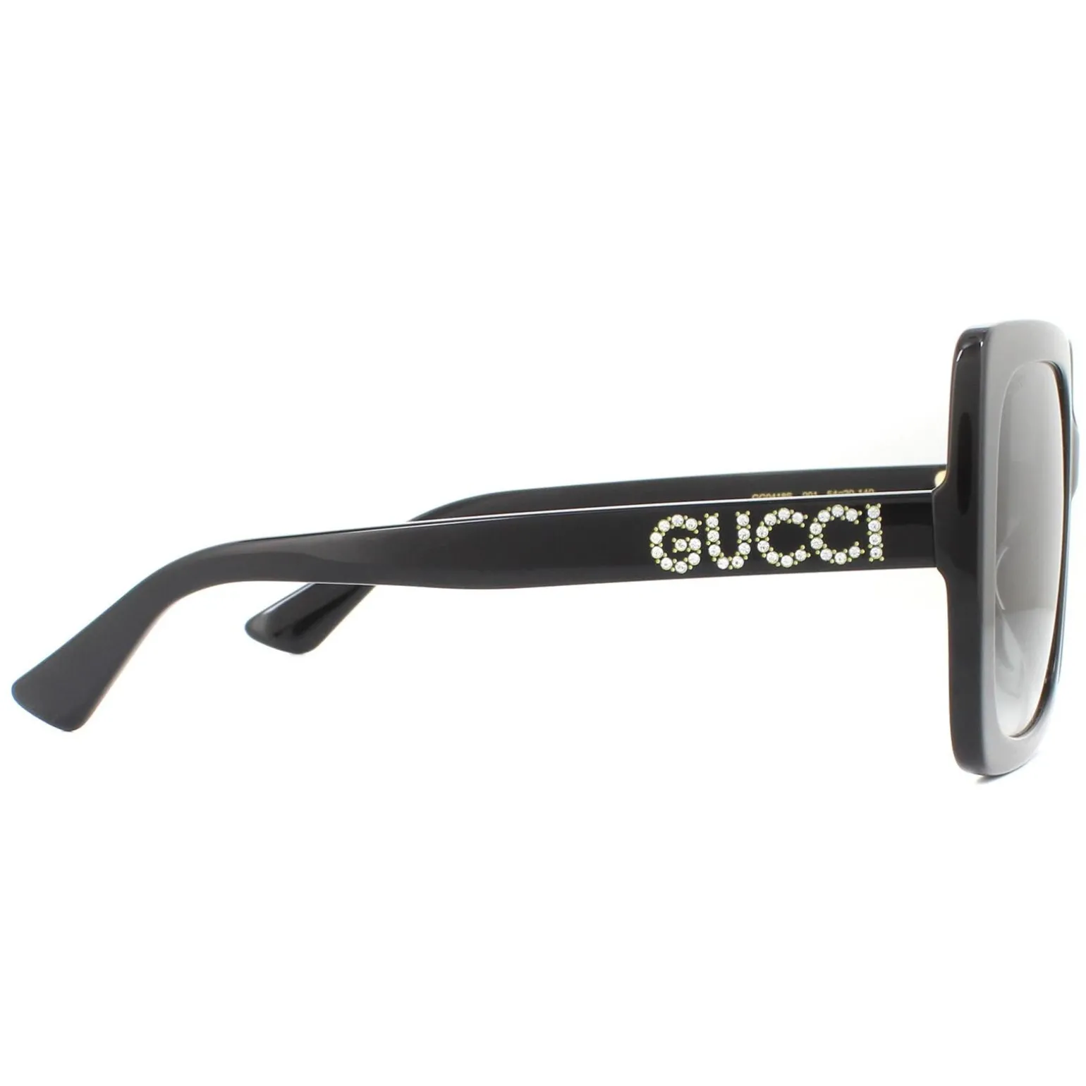 Gucci Sunglasses GG0418S 001 Black Grey Gradient