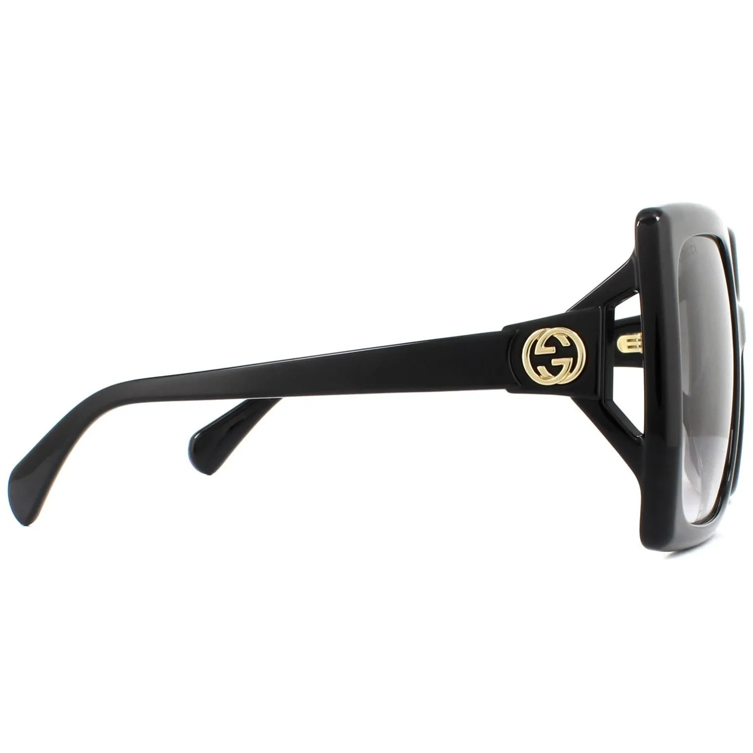 Gucci Sunglasses GG0876S 001 Black Grey Gradient
