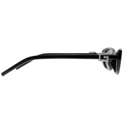 Gucci Sunglasses GG1680S 002 Black with Silver Crystal Stud Detail Gre