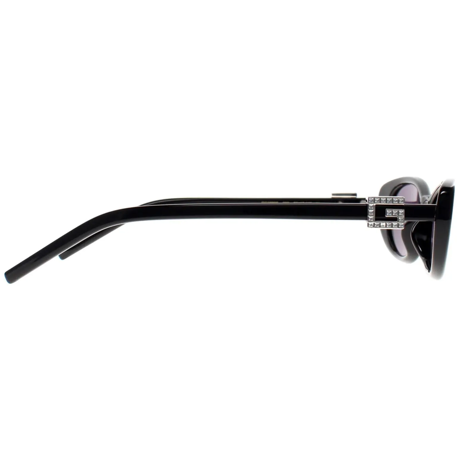 Gucci Sunglasses GG1680S 002 Black with Silver Crystal Stud Detail Gre