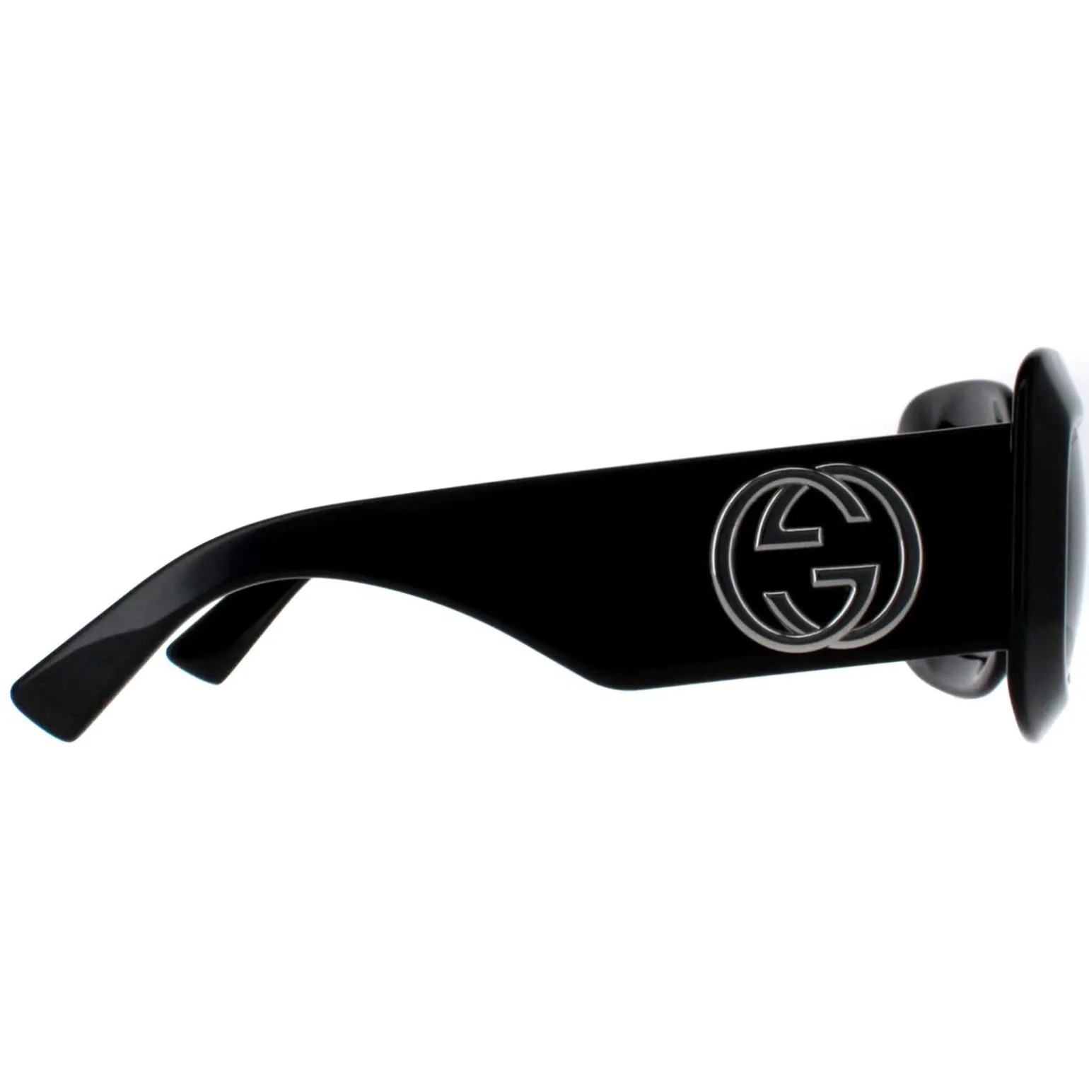 Gucci Sunglasses GG1695S 001 Black with Silver Grey