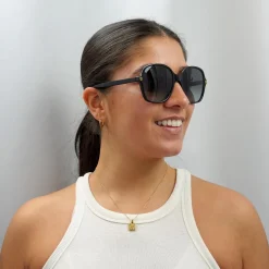 Gucci Sunglasses GG0092S 001 Black Grey Gradient