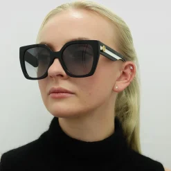 Gucci Sunglasses GG1300S 004 Black Grey Gradient