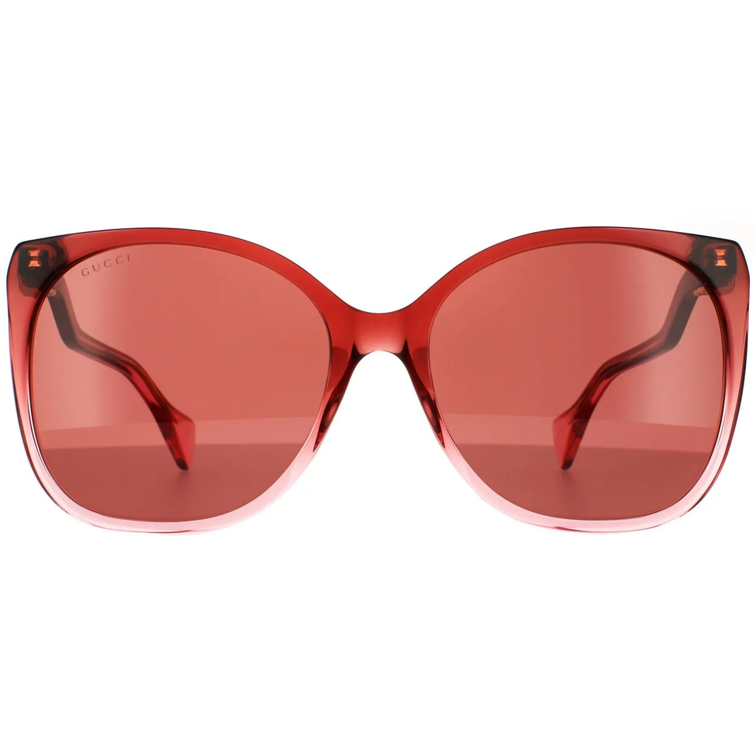 Gucci Sunglasses GG1010S 004 Burgundy Red