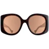 Gucci Sunglasses GG1257S 002 Dark Havana Brown