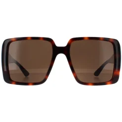 Gucci Sunglasses GG1692S 002 Dark Havana with Gold Dark Brown