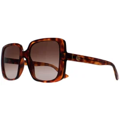 Gucci Sunglasses GG0632S 002 Dark Havana Brown Gradient