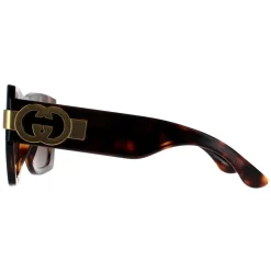 Gucci Sunglasses GG1688S 002 Dark Havana with Gold Brown