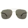 Gucci Sunglasses GG0422S 003 Gold Brown