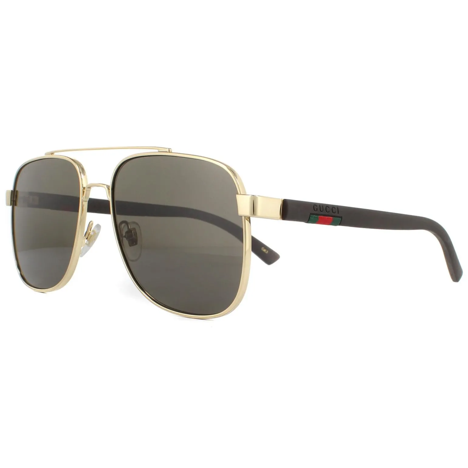 Gucci Sunglasses GG0422S 003 Gold Brown