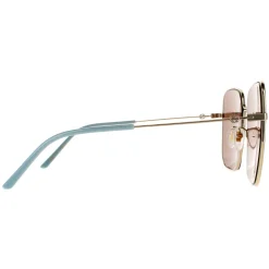 Gucci Sunglasses GG0443S 002 Gold Brown