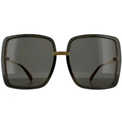 Gucci Sunglasses GG0903S 001 Grey Crystal and Gold Grey