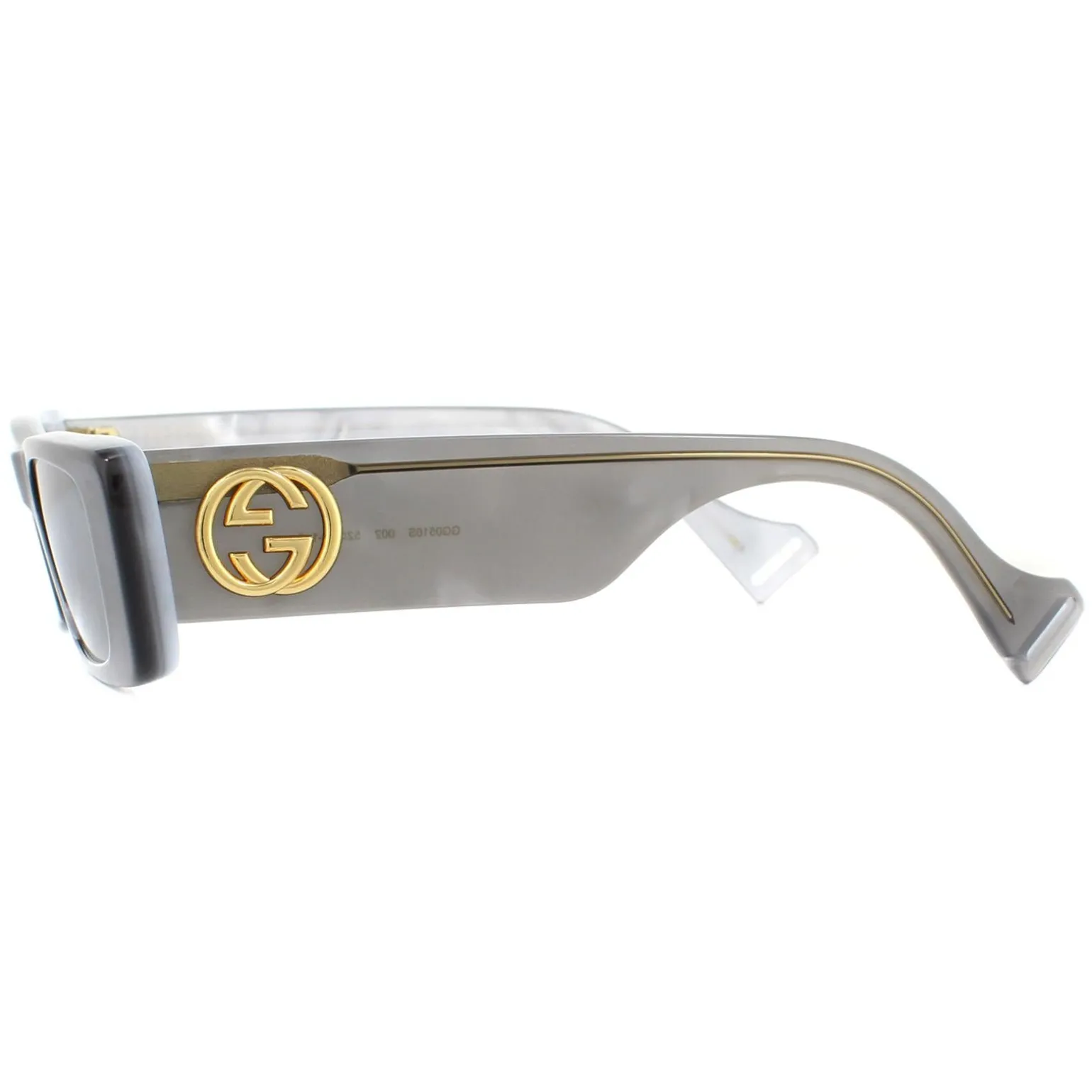 Gucci Sunglasses GG0516S 002 Grey Silver
