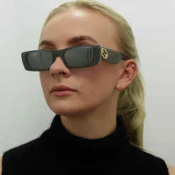 Gucci Sunglasses GG0516S 002 Grey Silver