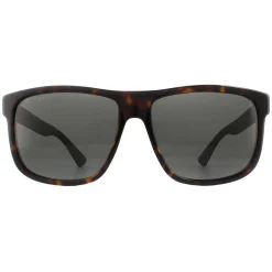 Gucci Sunglasses GG0010S 003 Havana and Grey Grey Polarized