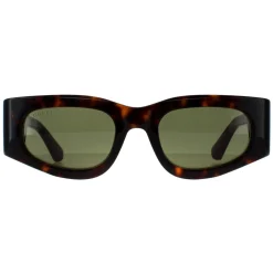Gucci Sunglasses GG1664S 002 Havana with Green and Red Green