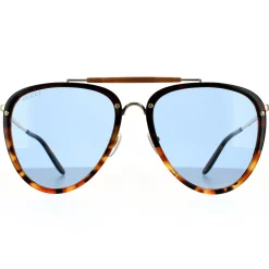 Gucci Sunglasses GG0672S 004 Havana Blue