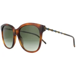 Gucci Sunglasses GG0654S 002 Havana Green Gradient