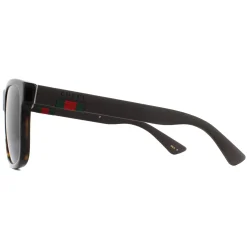 Gucci Sunglasses GG0010S 003 Havana and Grey Grey Polarized