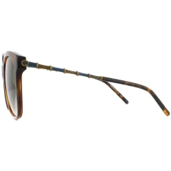 Gucci Sunglasses GG0654S 002 Havana Green Gradient