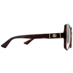 Gucci Sunglasses GG0762S 002 Havana Brown Gradient