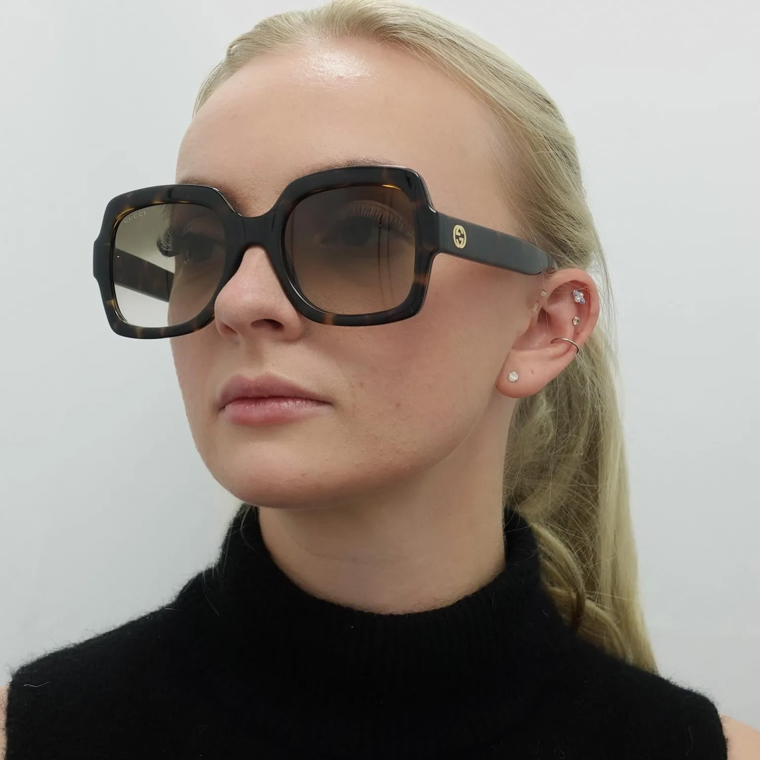 Gucci Sunglasses GG1337S 003 Havana Brown Gradient