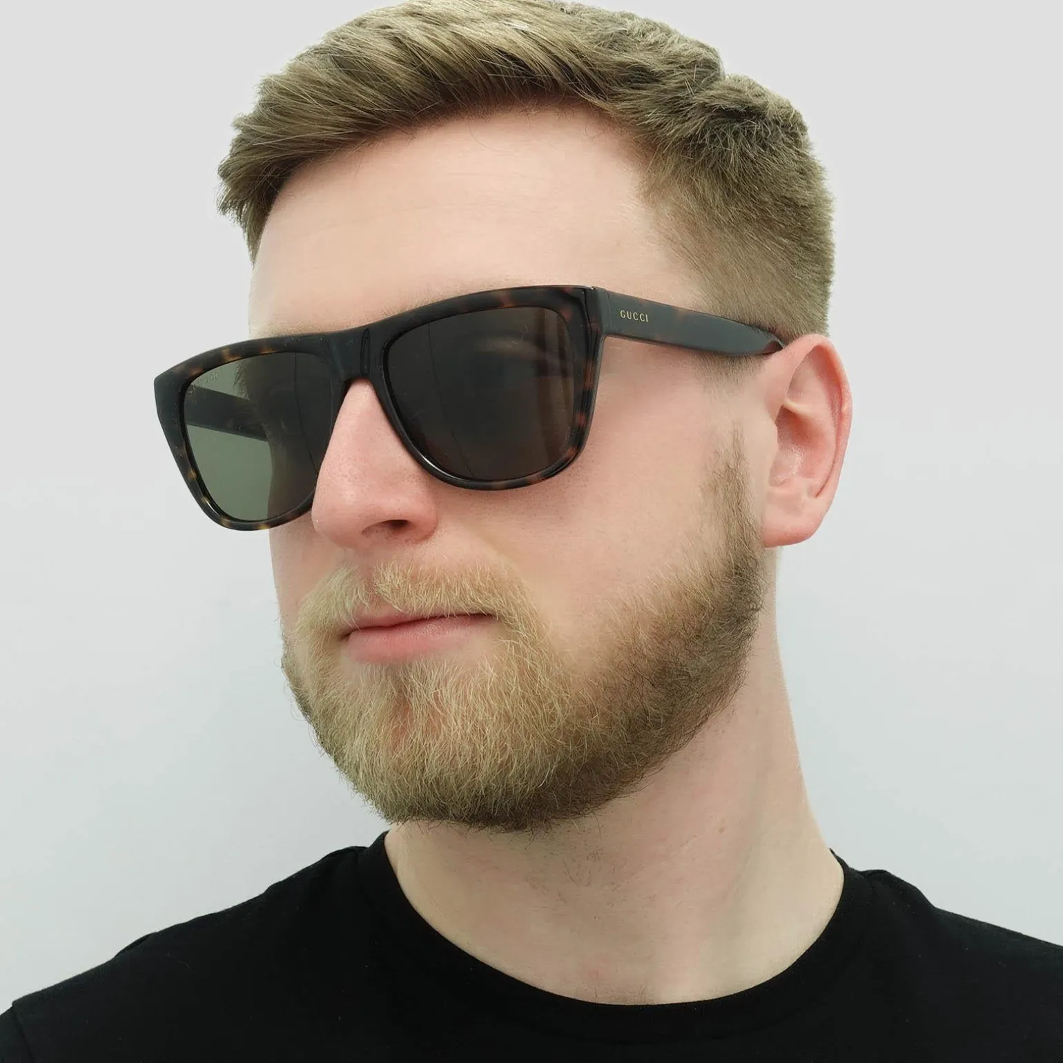 Gucci Sunglasses GG1345S 003 Havana Green